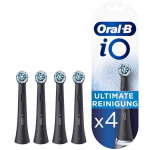 OB iO Ultimate Clean Brush Head 4CT (Black)